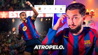Barcelona 7 x 2 Racing - RAPHINHA ESTÁ DESTRUINDO TUDO!
