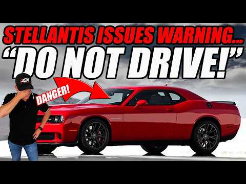 STELLANTIS ISSUES "DO NOT DRIVE" WARNING FOR 10 DODGE, CHRYSLER, JEEP MODELS! VERY DANGEROUS!