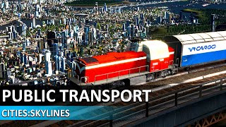 Cities Skylines Tutorial #4 - Traffic Management (Buses, Metro...) - Cities Skylines Beginners Guide