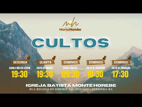 CULTO DE ADORAÇÃO - 13/09/2026 10:30h