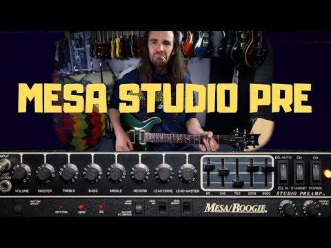 Mesa Boogie Studio Preamp Rack Mount Equalizer 1988 Early Unit Recently Serviced New Stuff! image 19
