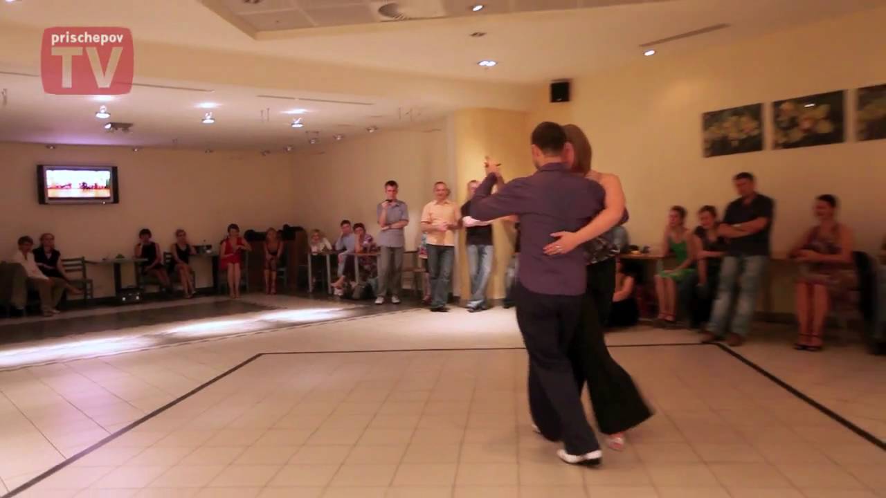 Alexander Krupnikov and Irina Shashkina, Russia, Moscow, Milonga in "Romanov Dvor 2", 18.06.2010 3