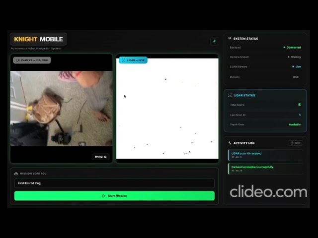 KnightMobile Autonomous Robot Demo