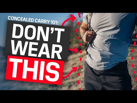 If I were brand new to concealed carry I would buy these clothes.