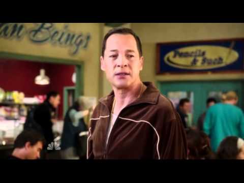 Community S03E12 Oprah, Anne Hathaway minus Less Teeth, Both Jacksons, Fat Brando-Burt Reynolds