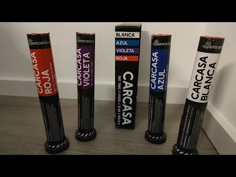 Carcasa Shot Tubes 30mm Pyrocentury/AP-Feuerwerk