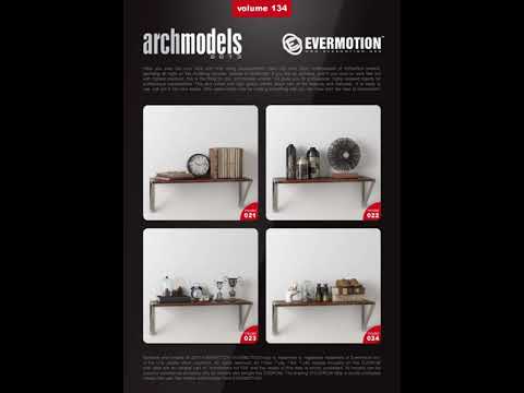 [Download] Evermotion – Archmodels Vol. 134 : interior props