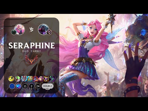 Seraphine Bot vs Varus - EUW Grandmaster Patch 12.23