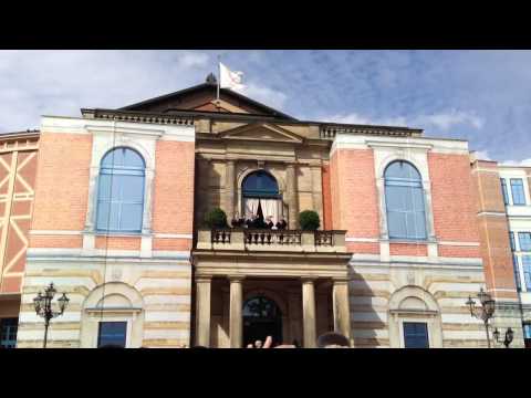 Bayreuth 2013 - Bläser bitten ins Festspielhaus