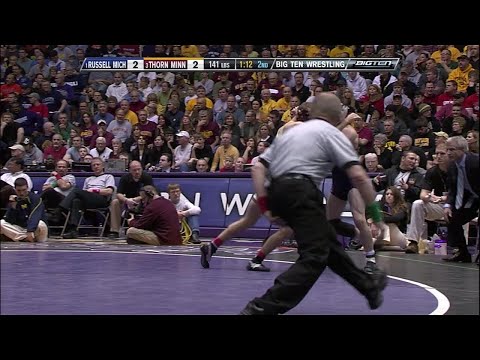Big Ten Rewind - 2011 Championships - 149 lbs - Michigan's Kellen Russell vs. Minnesota's Mike Thorn