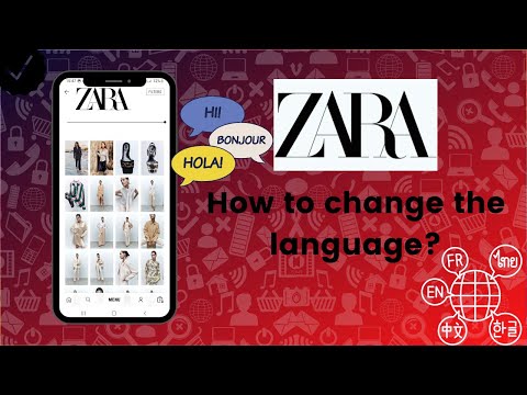 How to change the language on Zara app? - Zara Tips