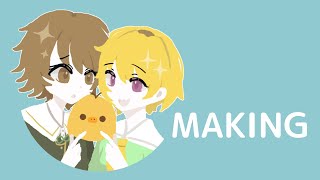 好きなものだけのファンアートを描いてみた！　【#ひぐらしのなく頃に　#ダンガンロンパ】