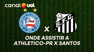 BAHIA X SANTOS : ONDE ASSISTIR À TRANSMISSÃO AO VIVO DO JOGO E HORÁRIO PELO BRASILEIRÃO