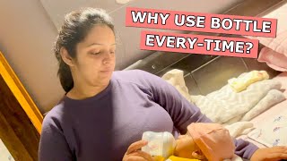 Breastmilk bottle se kyun dete ho, direct kyun nahi? (Vlog#11)