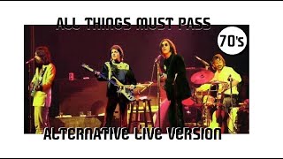 Cover art for All things must pass (live)