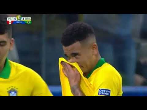 Brasil x Peru - Gol de William