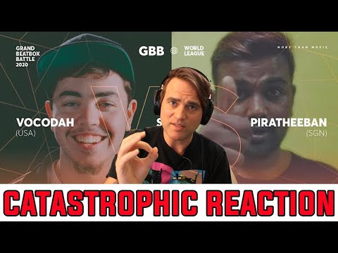 PIRATHEEBAN vs VOCODAH | Grand Beatbox Reaction Battle Online 2020 | 6 // Guitarist Reacts