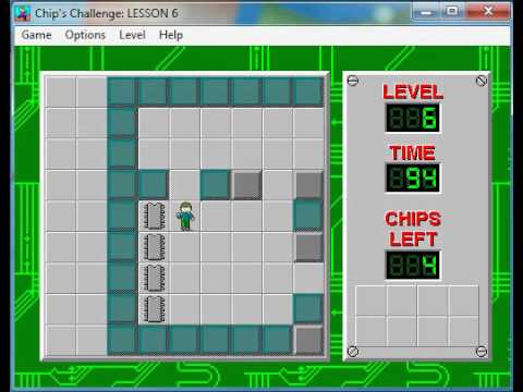 Chip's Challenge Level 6 Tutorial