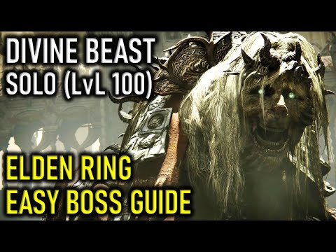 Divine Beast Dancing Lion Elden Ring Boss Guide | Solo