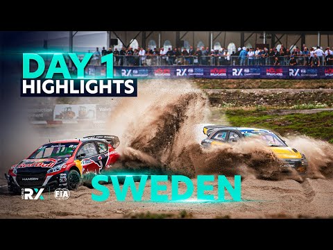 世界ラリークロス2023 スウェーデン（ホーリエス）Day1ハイライト動画