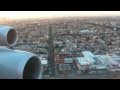 Lufthansa Boeing 747-400 - approach and landing ...