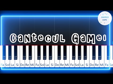 Cantecul Gamei - Tutorial Pian Incepatori | 3 Niveluri