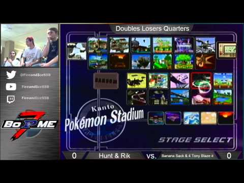 BoPME 7 - Hunt and Rik (Green) vs. Banana Sack and 4 Tony Blaze It (Blue)