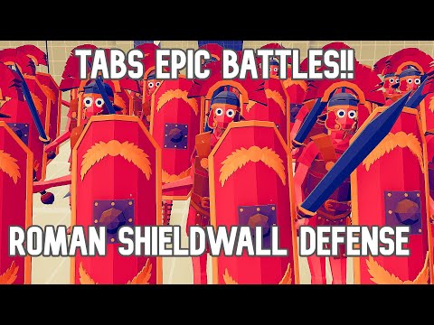 ROMAN SHIELDWALL - EPIC FIGHTS - TABS CHALLENGE - TABS MODS - TABS TOURNAMENT - TABS ALL SECRET UNIT