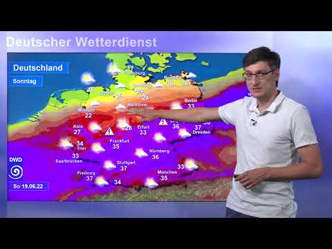 18.06.2022 Hitzeinformation - Deutscher Wetterdienst (DWD)