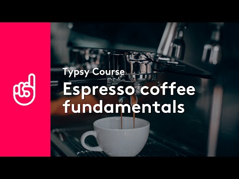 Espresso coffee fundamentals with Hugh Kelly