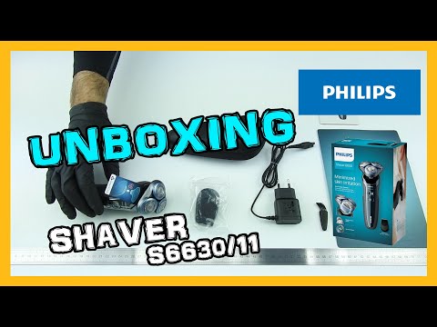 Unboxing PHILIPS S6630/11 Shaver Series 6000 Kingmarket.gr