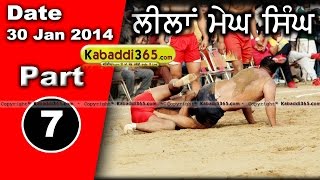 Leelan Megh Singh (Ludhiana) Kabaddi Tournament 30 Jan 2014 Part 1 By Kabaddi365.com