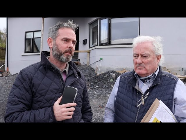 Pyrite Redress Scheme Meeting at Westport Housing Estate