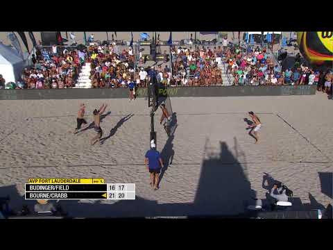Fort Lauderdale 2022 | Bourne/Crabb vs. Budinger/Field  | Stadium Court | Pro Series