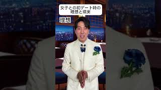 女子との初デート時の理想と現実 #あるある #理想と現実 #王子様 #王子
