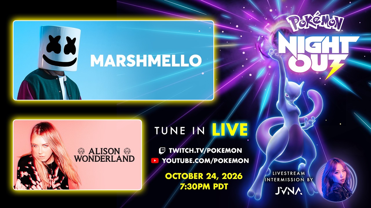 Marshmello Live at Pokémon Night Out (Intuit Dome - Los Angeles, CA)