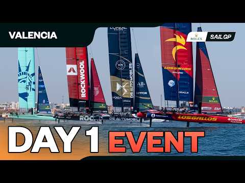 2026 Spain Sail Grand Prix | Valencia | Day 1