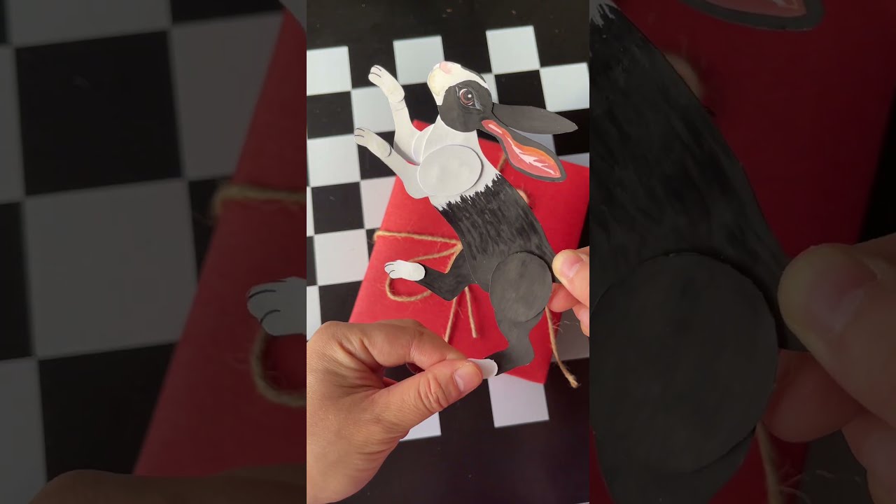 Making an Easter Bunny Paper Doll