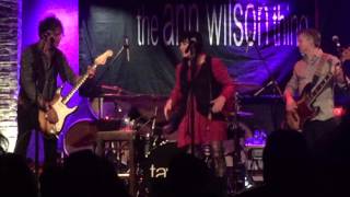 Ann Wilson at the City Winery on 10/7/15.