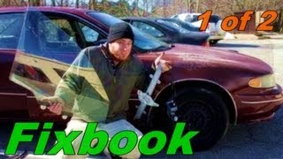 Slow, or Stuck, Window Regulator & Motor Remove & Replace Buick