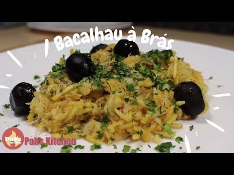 Delicious Portuguese Bacalhau à Brás Recipe: Brás Cod Fish 🐟 - Pabs Kitchen