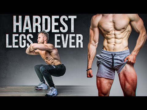 Killer LEG Workout at Home (No Equipment)