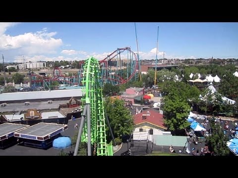 Front row point of view footage of Sidewinder