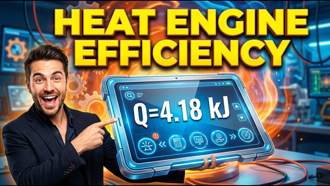 Heat Engine Efficiency Interactive Calculator