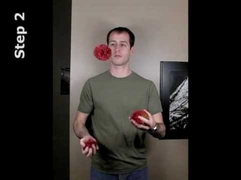 Windmill/side circles juggling tutorial w/ 300fps slow mo