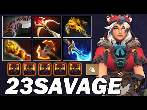 23savage - Marci's Explosive Punches | 7.38b Dota 2 IMMORTAL RANK!