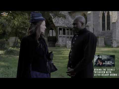 Thumbnail of the video: BTS interview with actor Delroy Brown