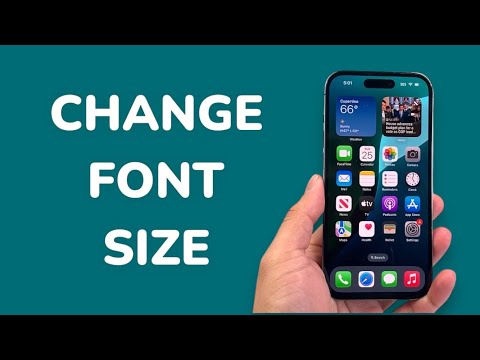 How To Change Font Size On Any iPhone?