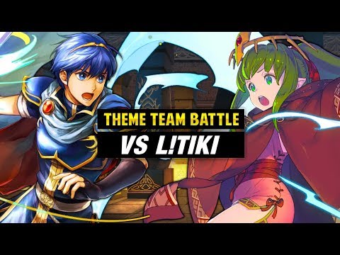 Legendary Tiki Vs. Marth & Archanean Allies - Fire Emblem Heroes Theme Team Battle