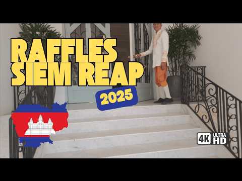 Step Inside Siem Reap’s Iconic Grand Angkor Hotel 🏨✨